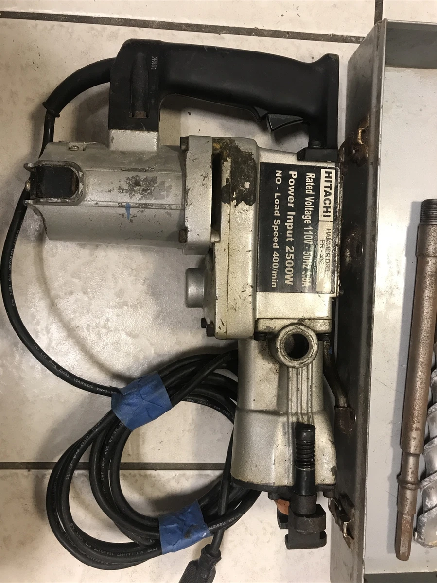 hitachi pr 38e Rotary Hammer used Oil Feeder Carrying Case eBay