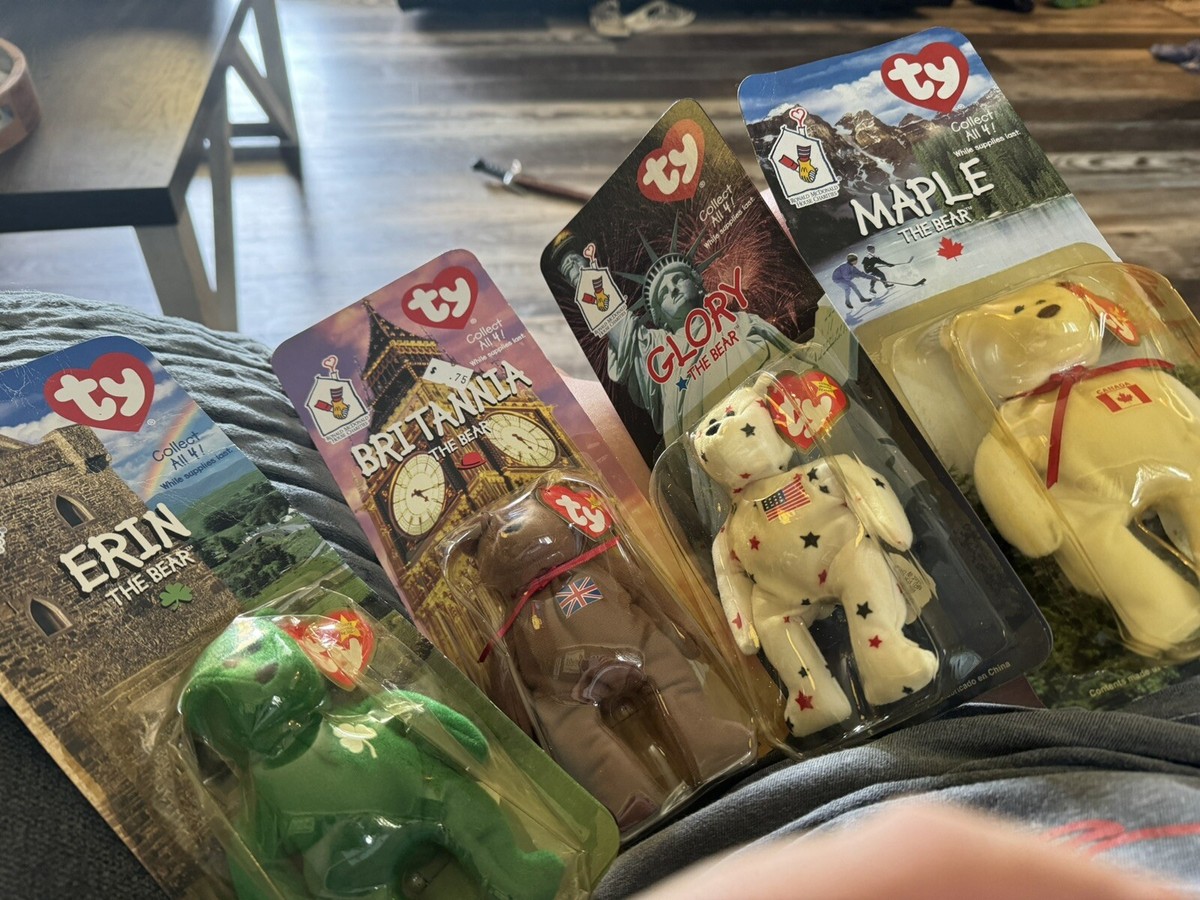 激レア！！！　1999年マクドナルド　ty extremely rare mcdonald s 1999 ty beanie babies | eBay