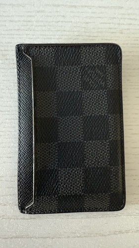 Louis Vuitton Damier Ebene porta carte in tela - Foto 2 di 3