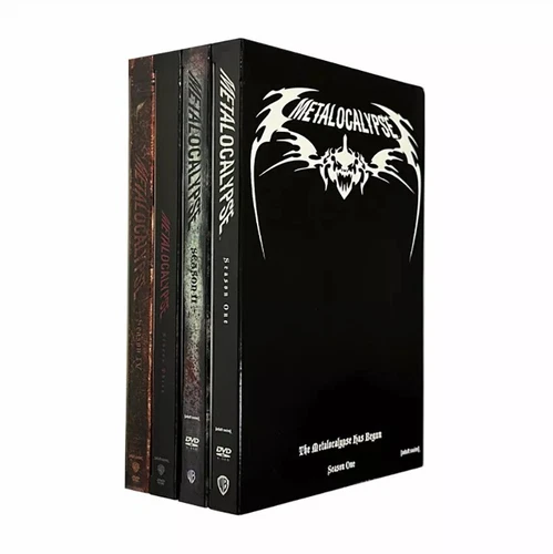 Metalocalypse: The Complete Series Season 1-4 (DVD 2023 8-Disc Set) All Region