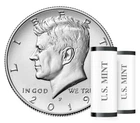 2019 P&D KENNEDY HALF DOLLAR Set (2 COIN SET) Brilliant Uncirculated Quality!