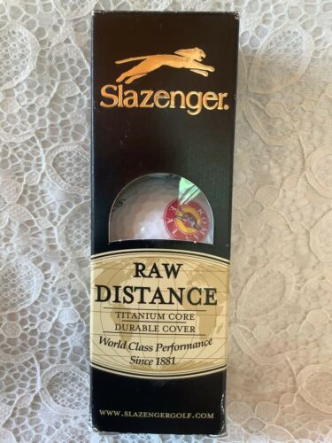 NIB Slazenger 3 Titanium Golf Balls 408dr Raw Distance With Roman Meal Logo New | eBay NIB Slazenger 3 Titanium Golf Balls 408dr Raw Distance With Roman Meal Logo New | eBay