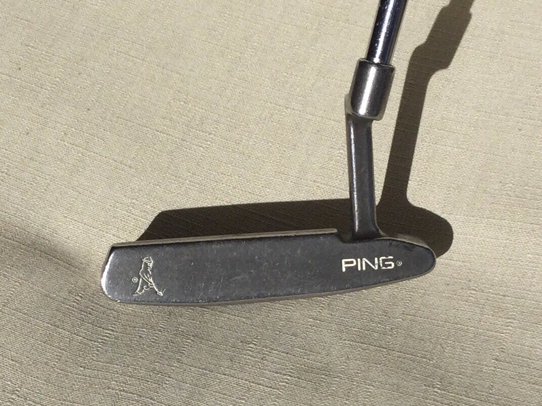 1980's All Original-PING Anser 2 Black Finish Putter - Pat