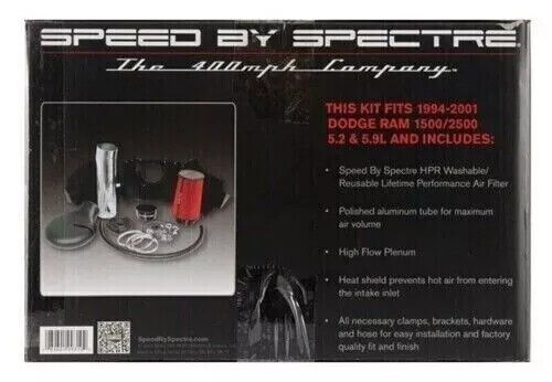 Spectre Cold Air Intake Kit for 1994-2001 Dodge Ram 1500/2500 5.2L/5.9L GAS - Bild 3 von 5