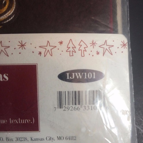 Cathy Pendleton Stocking Kit Wool Felt Seems Like Christmas New Sealed Packag - Picture 5 of 6