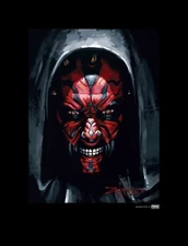 Star Wars Art Darth Maul 16 x 12 LE Canvas by Rodel Gonzalez