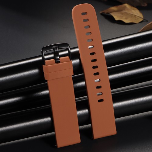 18 mm 20 mm 22 mm Silikon Wasserdicht Uhrenarmband Armband Ersatzarmband Damen - Bild 31 von 47