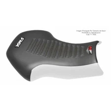 FMX Black & White HF Seat Cover for Suzuki KINGQUAD 450 700 750 05/19 FREE SHIP