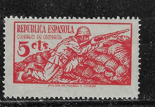 1939 CORREO DE CAMPAÑA EDIFIL NE 46** SIN FIJASELLOS