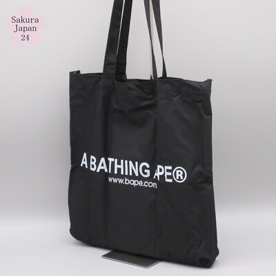 A BATHING APE ブラックジップポーチ A BATHING APE ブラックジップポーチ A BATHING APE ブラック
