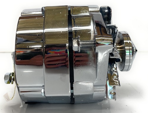 Powermaster Alternator, GM 12SI Chrome 15, 37293-367 - Picture 2 of 5