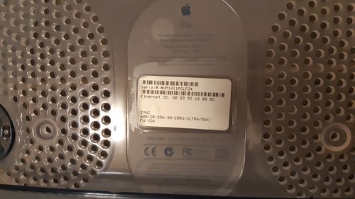 APPLE MAC iMAC g3 " Pièces Détacher " IMAC G3 A VOIR - Imagen 36 de 115