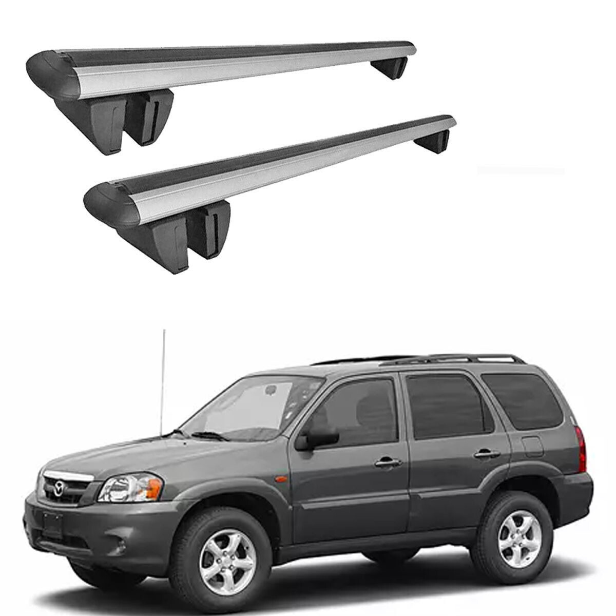 Mazda tribute roof rack clearance