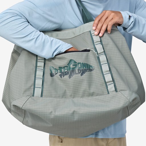 Patagonia 61L Wild Waterline Sleet Shoulder Bag Large New hole gear tote GREEN eBay