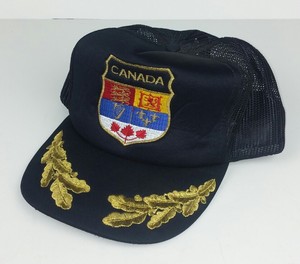 black trucker hat canada