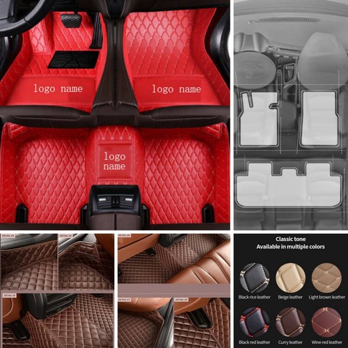 Fit Toyota Camry 2006-2023 Car Floor Mat All Weather Custom Carpets Waterproof - Foto 24 di 37