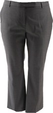 Lands' End Casual Pants Light Charcoal 4 NWOT 273 