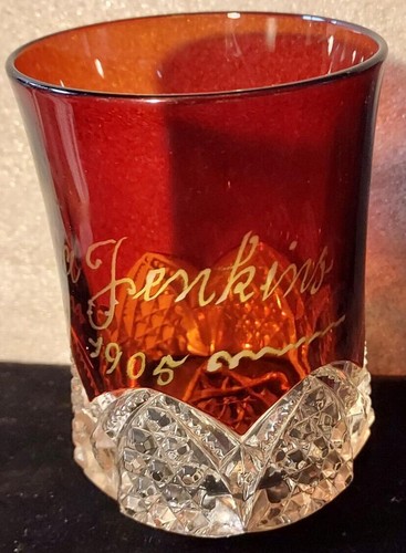 De colección ++JUEGO DE DOS++ Gafas Flash Rojo Rubí William & Iva Jenkins 1905 RARO - Imagen 3 de 12