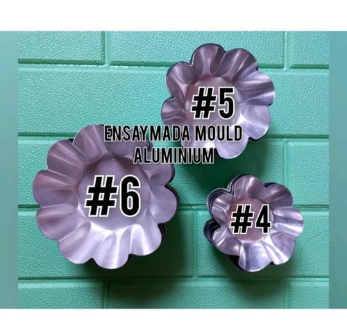 ENSAYMADA and MAMON MOLDERS ALUMINIUM (4'' to 6'') - Picture 6 of 36