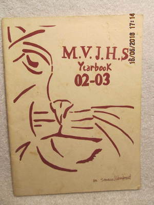 2002-2003 Yearbook Mount Vernon Junior High School IN Grades 6-8