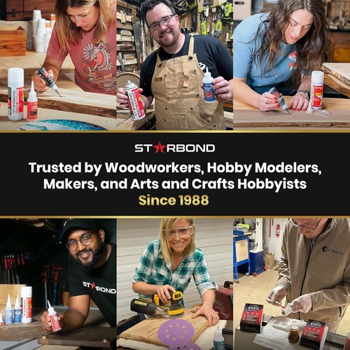 Starbond 2 oz. Thick Super Glue (Premium Cyanoacrylate CA Glue) - Picture 6 of 9