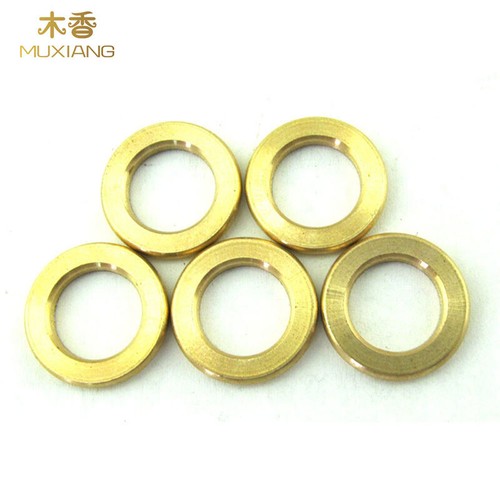 10 piezas anillo de cobre pipa decoración aro hágalo usted mismo anillo de plata para pipa para fumar tabaco - Imagen 4 de 5
