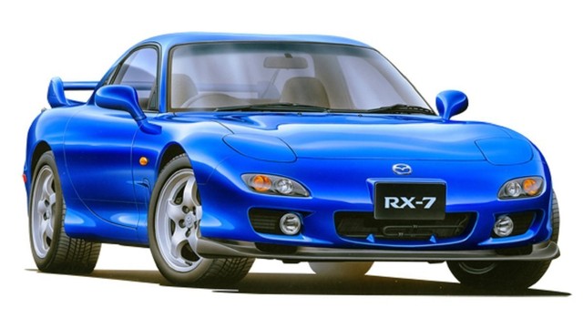 Fujimi ID-36 1/24 Inch Up Series Mazda RX-7 FD3S Type RS