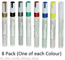 Permanent Universal Oil Paint Marker Pen for Rubber Glass Metal Tyres Bin Number