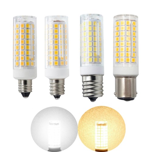 E11/E12/E17/BA15D LED bulb 8W 110V 102-2835SMD Ceramics Light White/Warm White - Picture 1 of 7