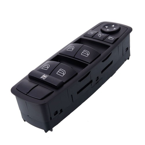 Interruptor elevador ventana lado izquierdo negro para Mercedes-Benz serie ML GL R 2007-2012 - Imagen 7 de 9