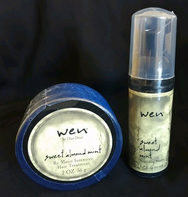Wen Sweet Almond Mint Nourishing Mousse 1 7oz Re Moist Hydrating