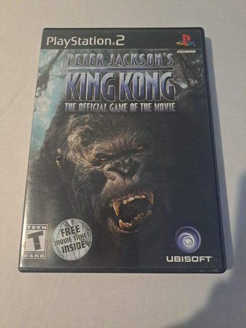 PS2 Peter Jackson's King Kong The Official Game Of The Movie Case ONLY PS2 Peter Jackson's King Kong The Official Game Of The Movie Case ONLY
