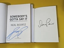 Lot of (2) Neal Boortz & Dana Perino Signed / Autographed Books FREE SHIPPING 🔥