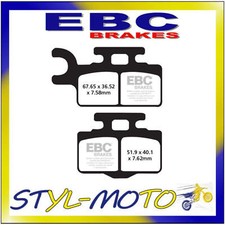 FA302TT Pastillas Sinterizadas Anteriores Izquierda EBC Suzuki RM 65 2003-2005