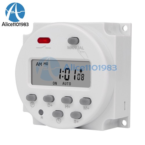 DC 12V 24V AC 110V CN101S Timer Switch Controller Automatic Cycle Timing Switch - Picture 37 of 108