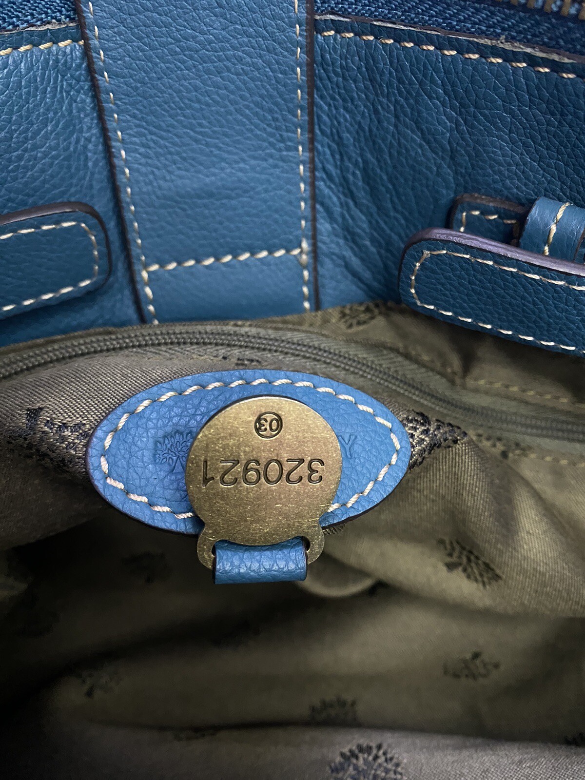 Mulberry Double Zip Bag — image 8
