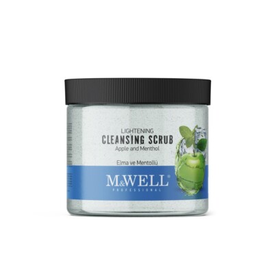 Körperpeeling Bodypeeling Gesichtspeeling Scrub Apfel Menthol gegen Tote Haut