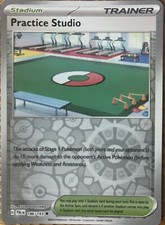 Practice Studio 186/193 - Reverse Holo - Paldea Evolved - Uncommon - Read Desc.
