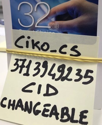 Samsung 32GB SD Card CID MODIFICABILE Korea CID Changeable Read Write