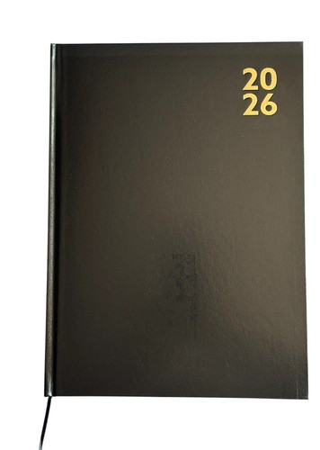 2026 A4, A5 A6 Day to Page, Week to view Desk Diary Hardback Appointment - Picture 12 of 17