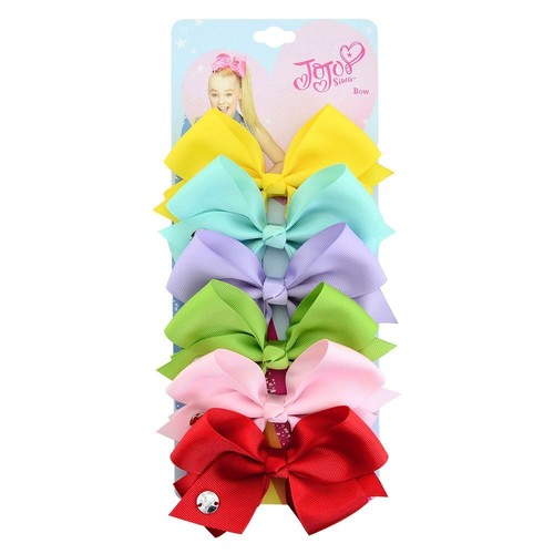 Printed Unicorn Hair Bow - Handmade Hairgrips With Clip Hair Accessories 6Pieces - Picture 36 of 36