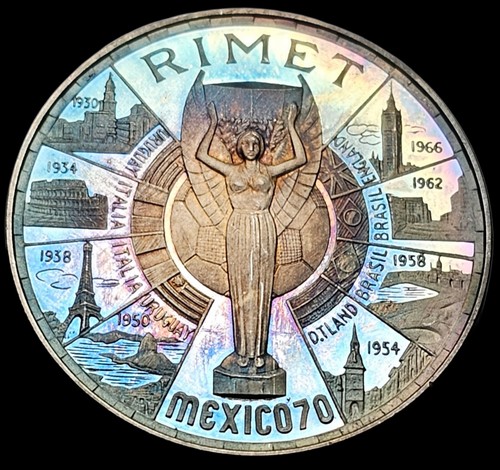 RARE Large 1970 Equatorial Guinea 200 Pesetas Guineanas .999 Silver Coin # 1014 - Picture 3 of 11