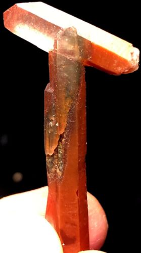 24g 1 Himalayas Phantom 'Green Red Ghost' Lemuria CUARZO Crystal Point s680 - Imagen 6 de 6