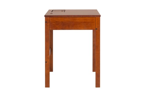 Memomad Bali 35” Desk – Modern Home Office Wood Desk with Drawer - Caramel - Picture 11 of 23