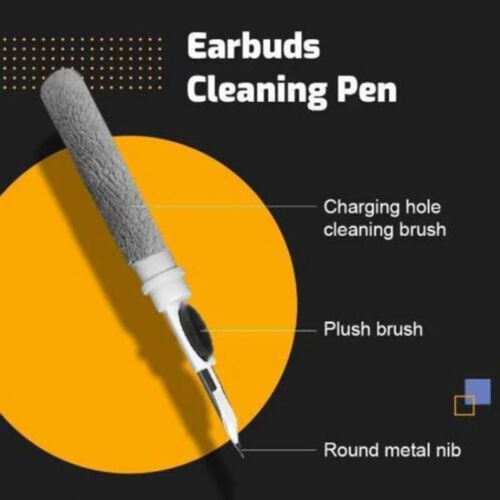 Cleaner Kit for Airpods Pro Earbuds Cleaning Pen Earphones Case Brush Tool - Picture 3 of 9