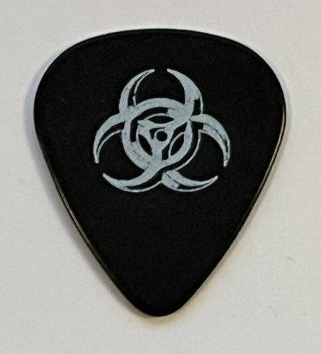 2024 Biohazard Reunion Tour Guitar Pick Bobby Hambel Evan Seinfeld NYHC Hardcore - 第 1/2 張圖片