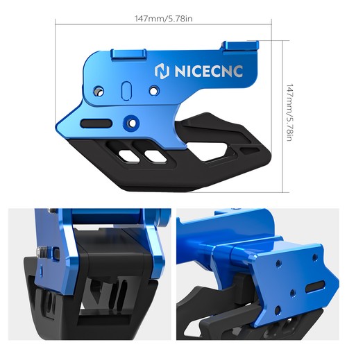 NICECNC Rear Chain Guide Guard For Yamaha Tenere 700 XTZ700 XTZ07 2019-2023 2024 - Picture 7 of 11