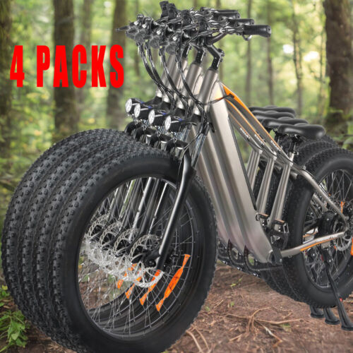 1/2/4X 26" Mountain Electric Bicycle Peak 500W 7 Speed Ebike Up to 20MPH 50Miles - Picture 14 of 18