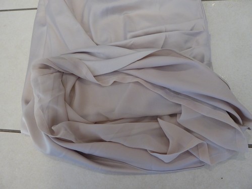 NEU Cocktail sexy Party Abendkleid Sommer Kleid Gr.M nude puder rosa beige - Bild 11 von 12