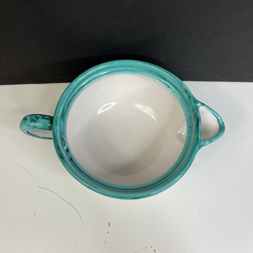 Dip A Mano Hand Painted Ceramic Citrus Juicer Turquoise Woman Fruit Amalfi Italy - Picture 6 of 9